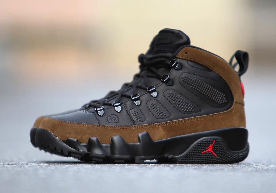 Now Available Air Jordan 9 Retro NRG Boot Olive Sneaker Shouts